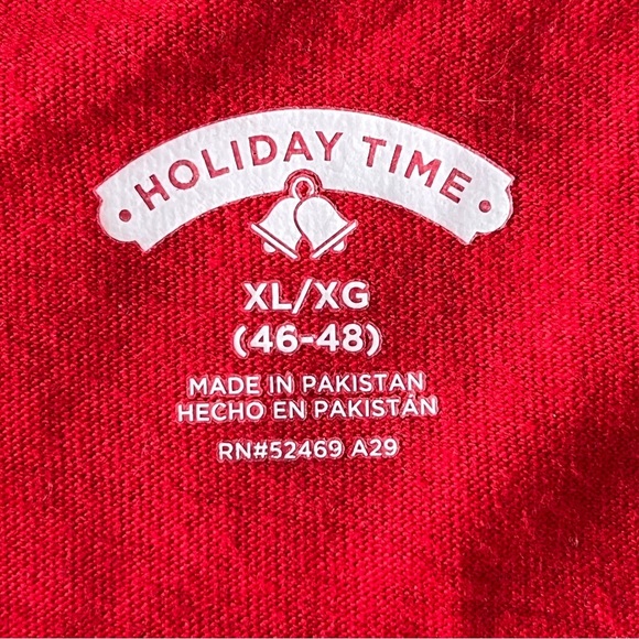 Holiday Time Meowy Christmas Cats and Ribbons Wreath T Shirt Medium (38-40) - Picture 10 of 13